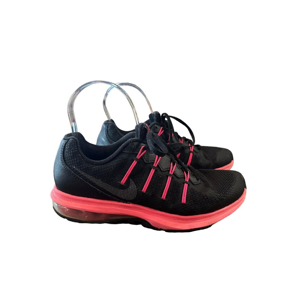 Nike Air Max Dynasty Women’s Size 7 Running Shoes Black & Pink 816748-003